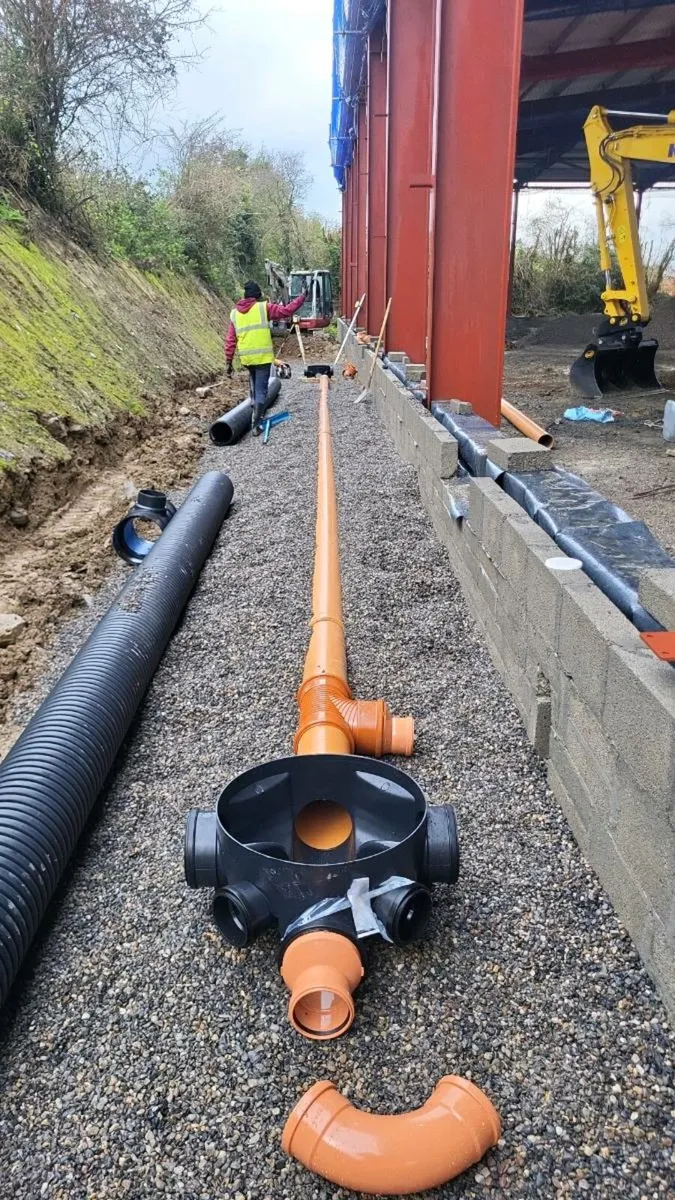 Digger and driver hire/concrete/groundworks - Image 4