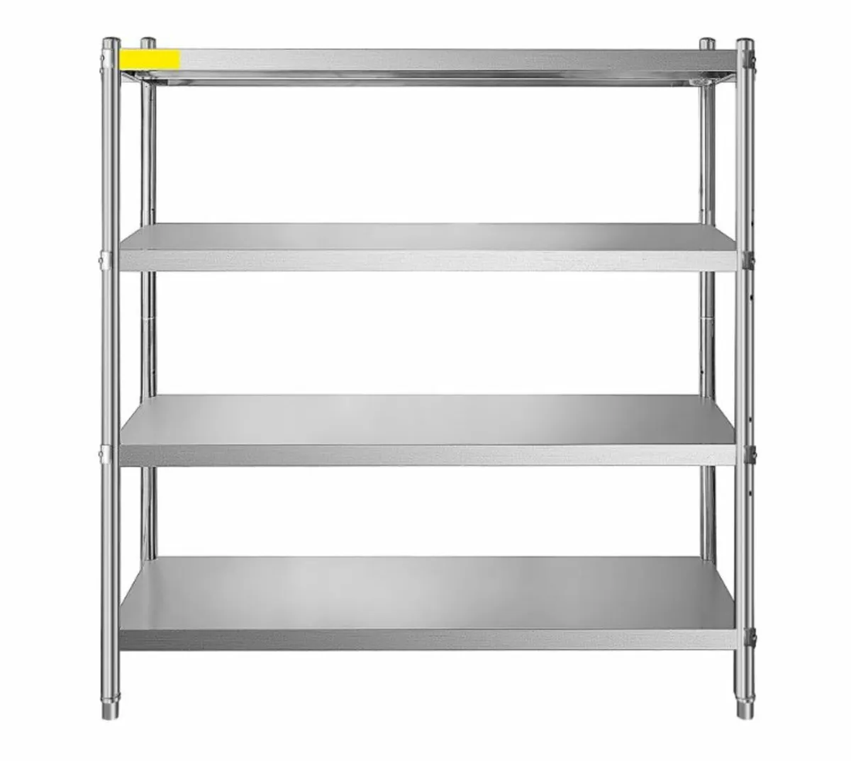 4-Tier Stainless Steel Storage Shelf Heavy Duty - Image 2