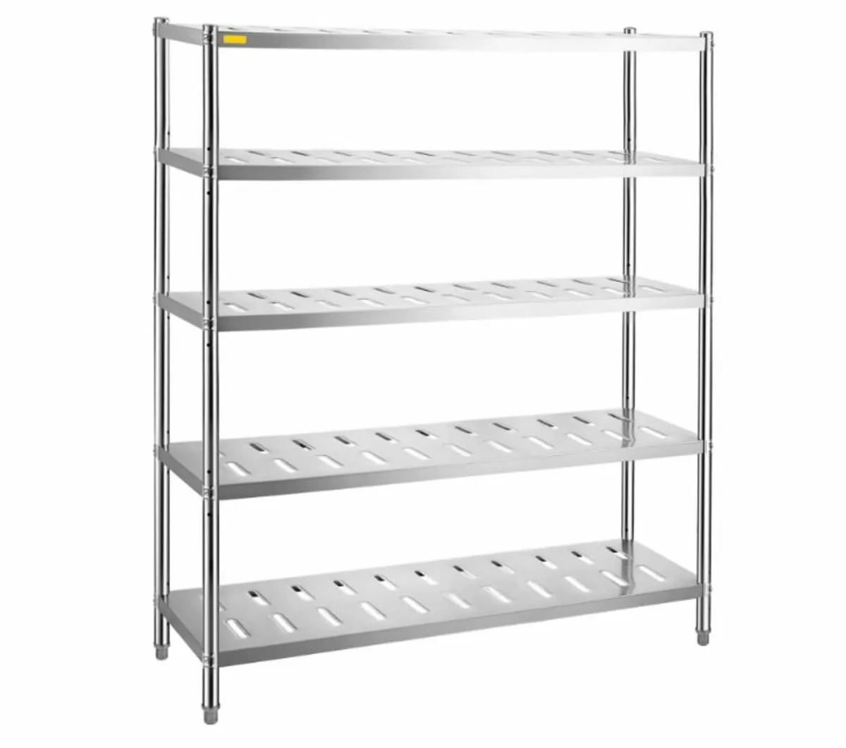 5-Tier Storage Stainless Steel Garage Shelf - Image 2