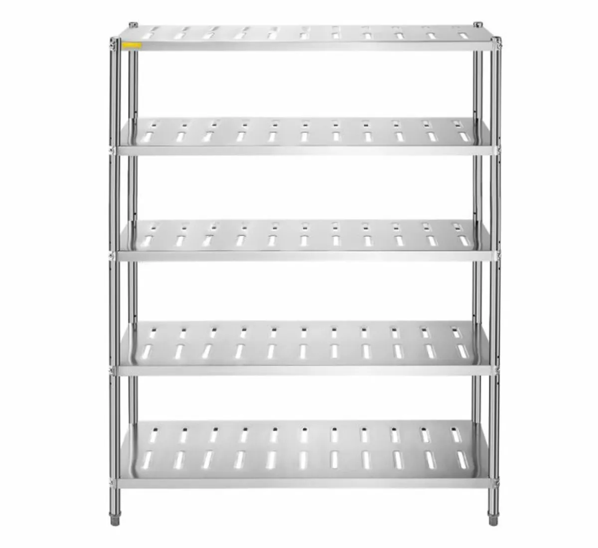 5-Tier Storage Stainless Steel Garage Shelf - Image 1