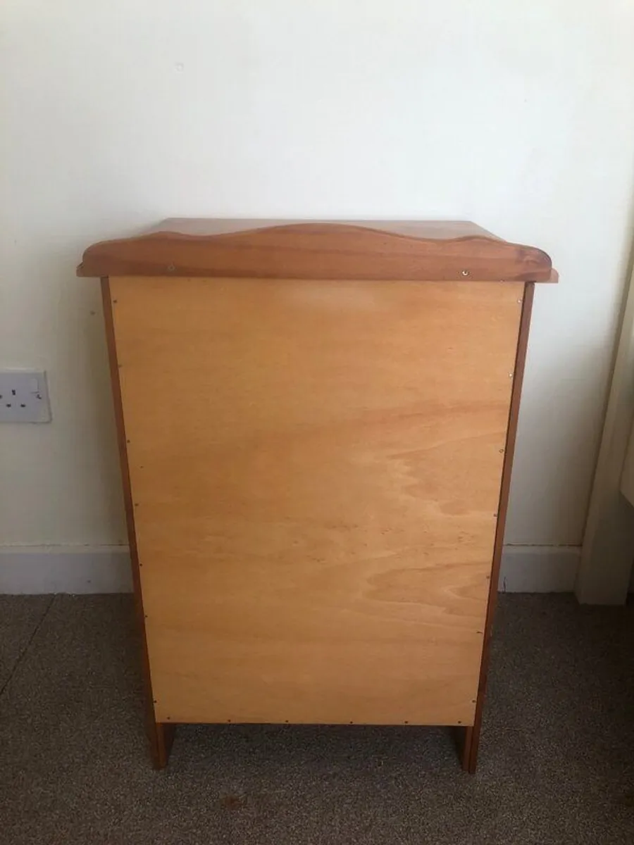 Pine bedside locker - Image 3