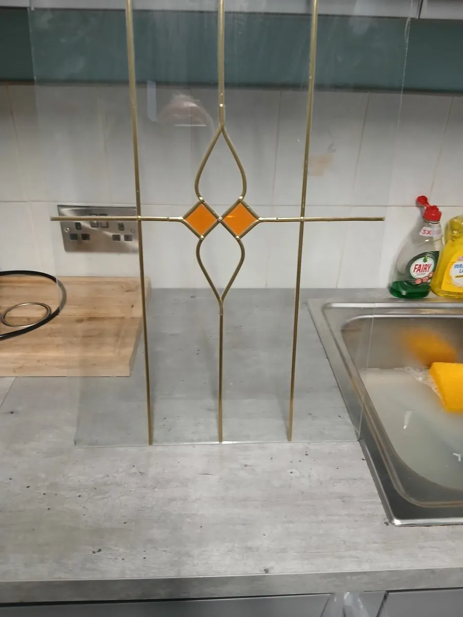 Leaded glass  panels - Image 2