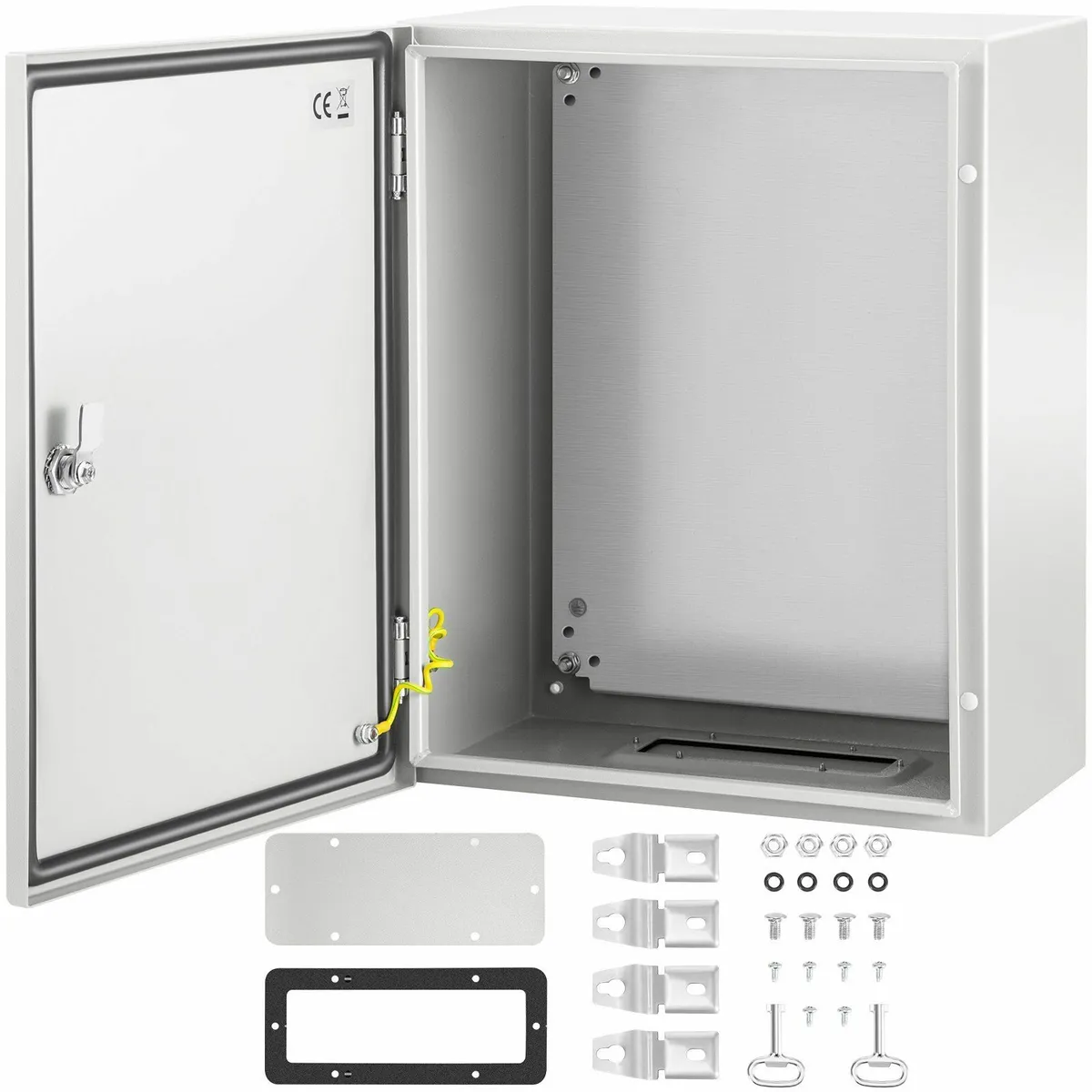 NEMA 4X Steel Electrical Box with Mounting Plate - Image 1