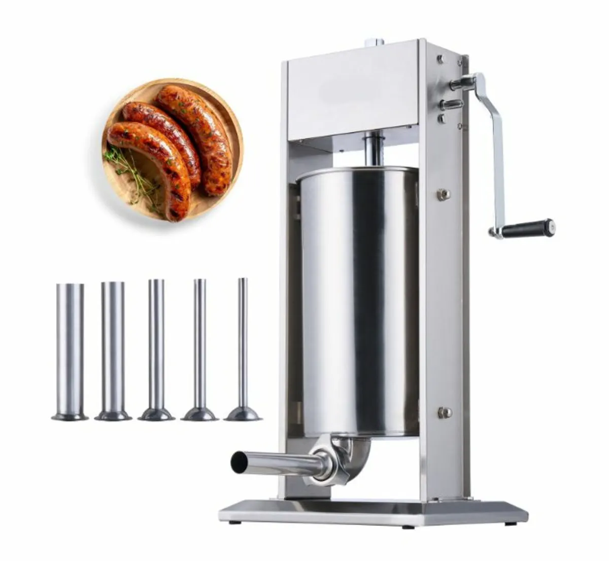 15L Vertical Sausage Stuffer Machine Stainless Ste - Image 1