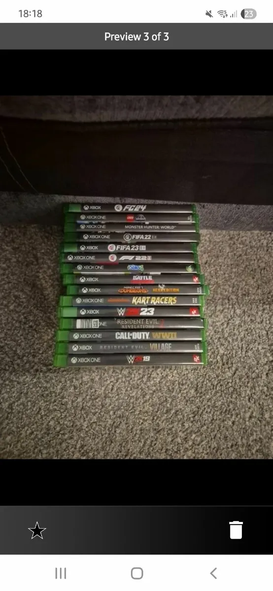 Xbox One, 3 Controllers, 15 Games - Image 3