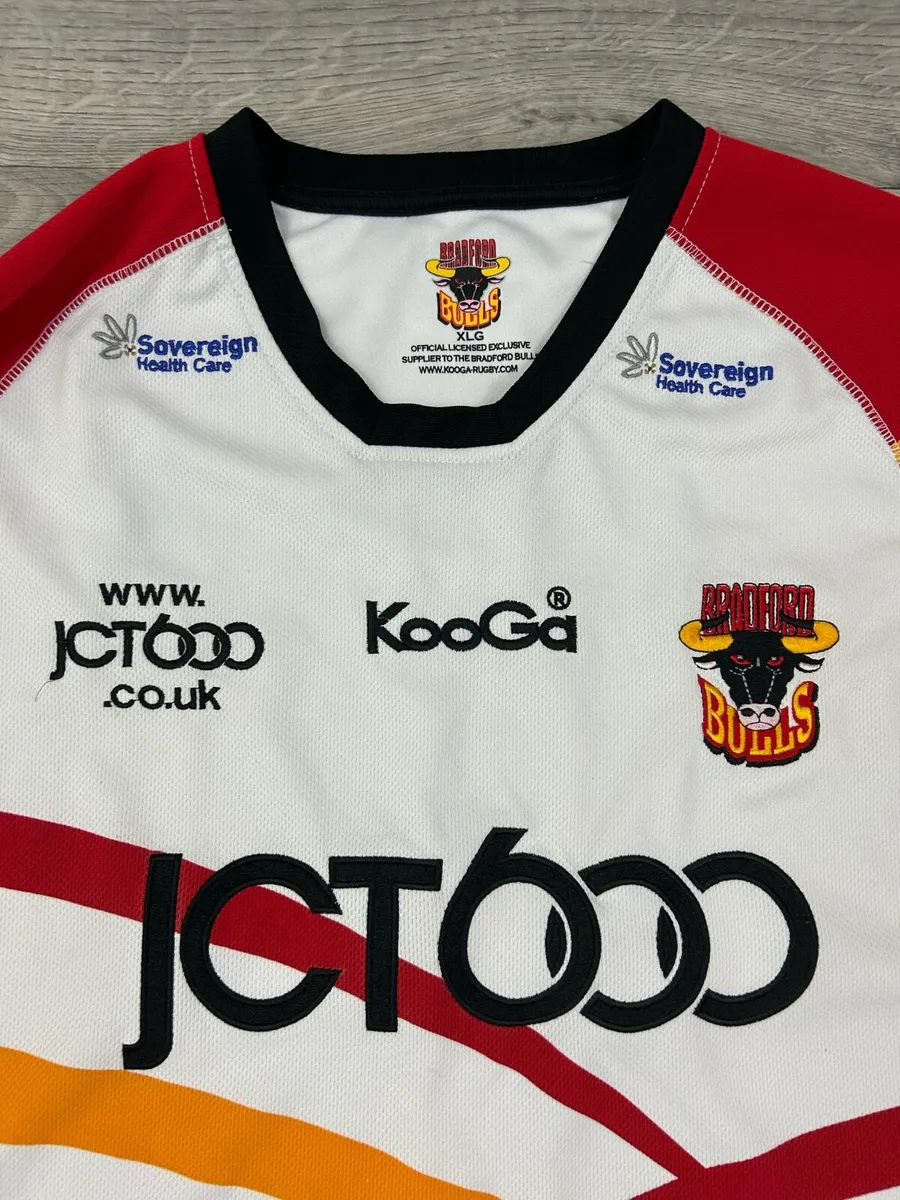 KooGa Bradford Bulls Testimonial Rugby Jersey XL - Image 4
