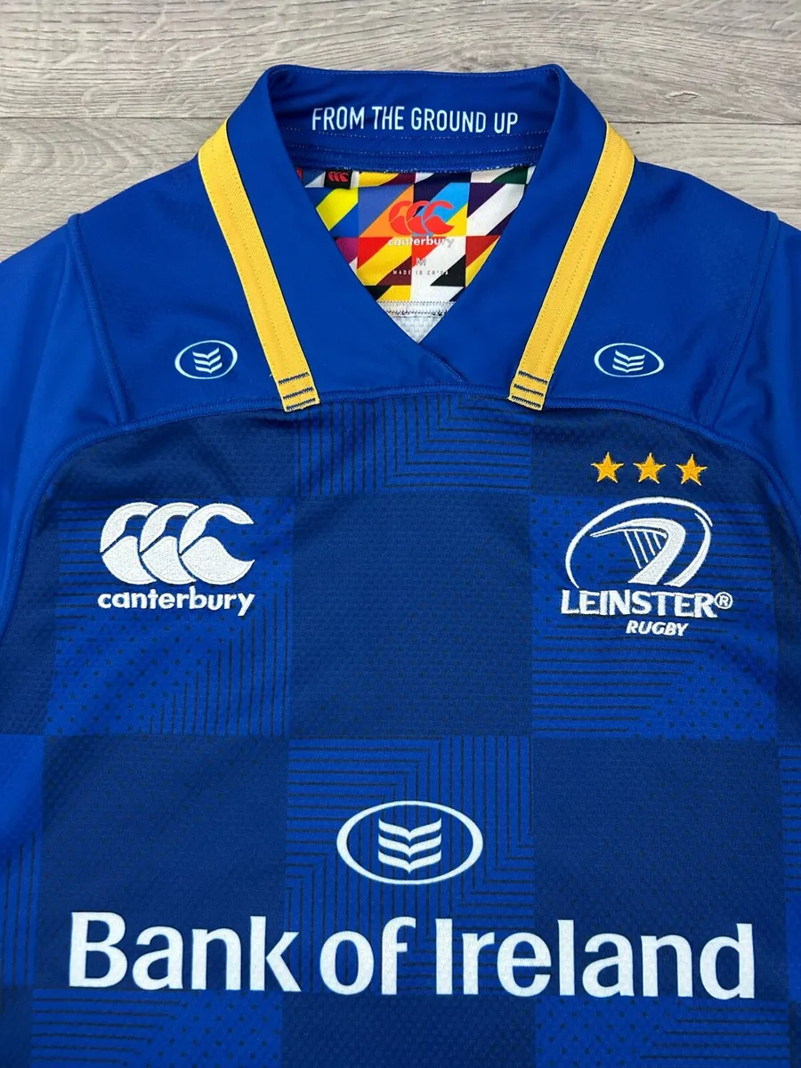 Canterbury Leinster Pro Rugby Jersey Shirt Mens M - Image 4