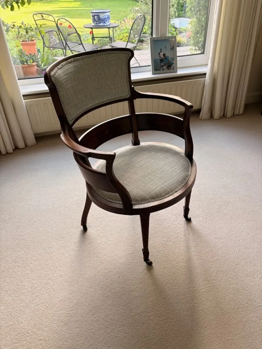 Edwardian Tub Back Chair - Image 1