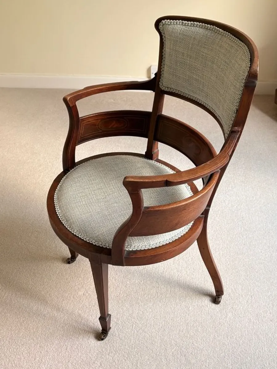 Edwardian Tub Back Chair - Image 3