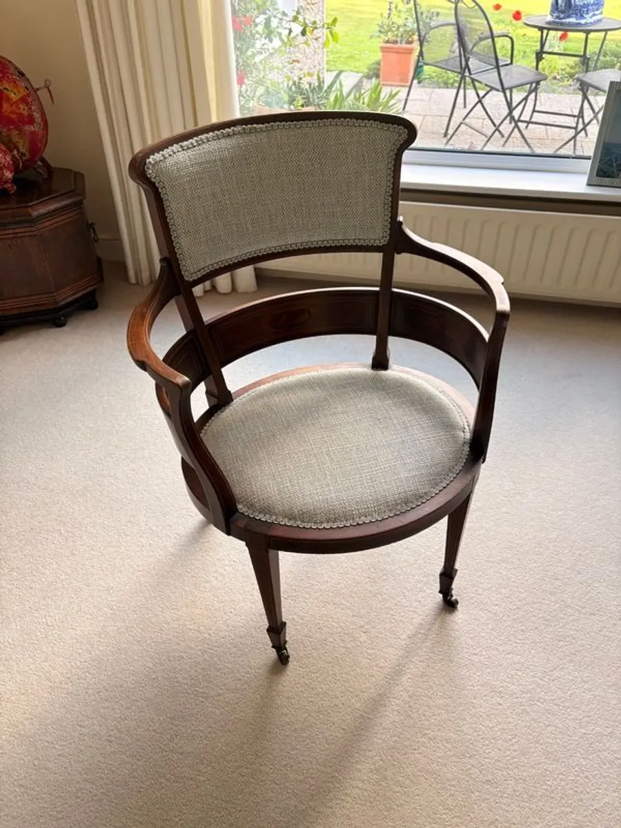 Edwardian Tub Back Chair - Image 2