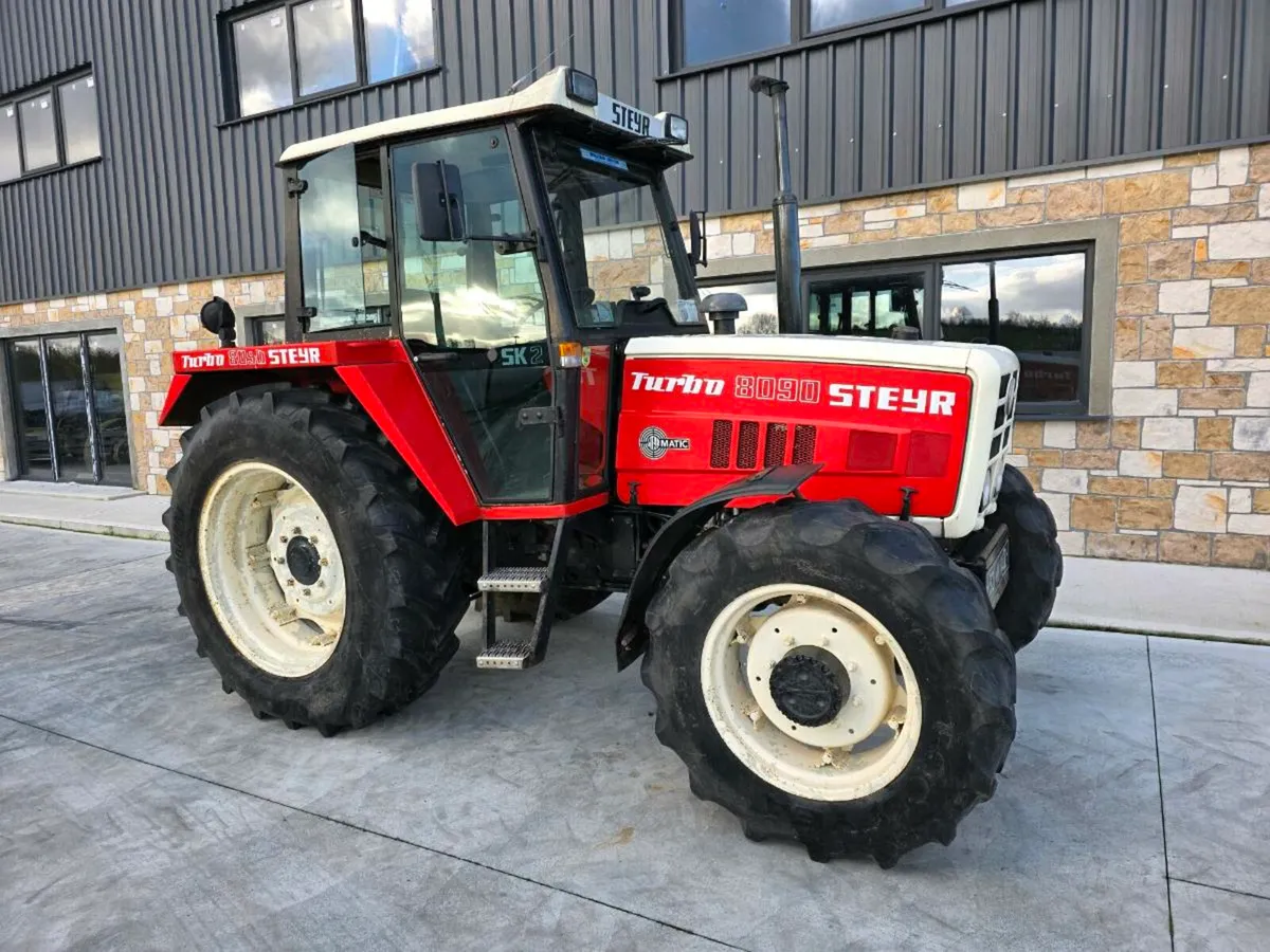 Steyr 8090 40k tractor - Image 1