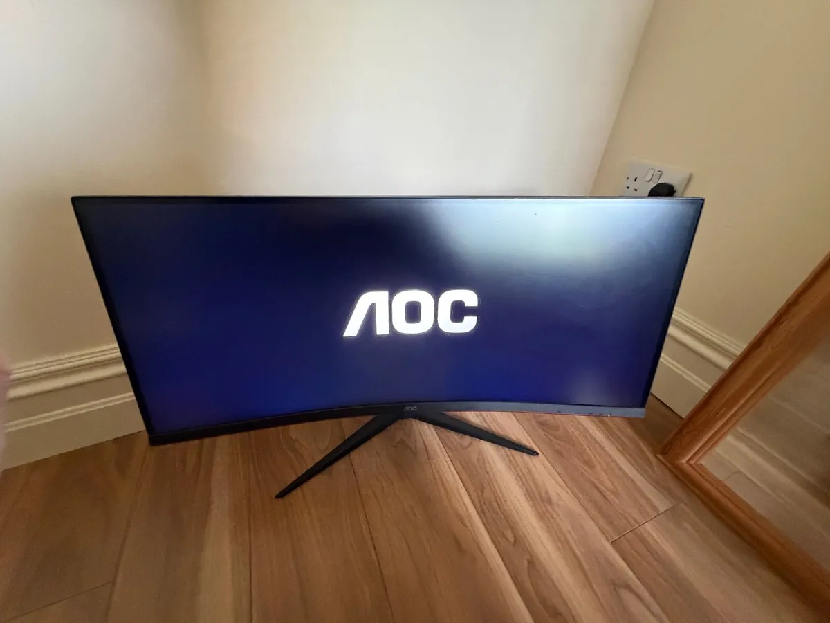AOC Gaming CU34G2XP - 34 Inch WQHD Curved Monitor - Image 1