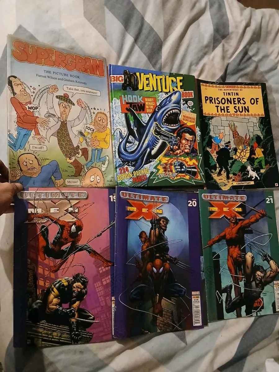 Mixed retro comics