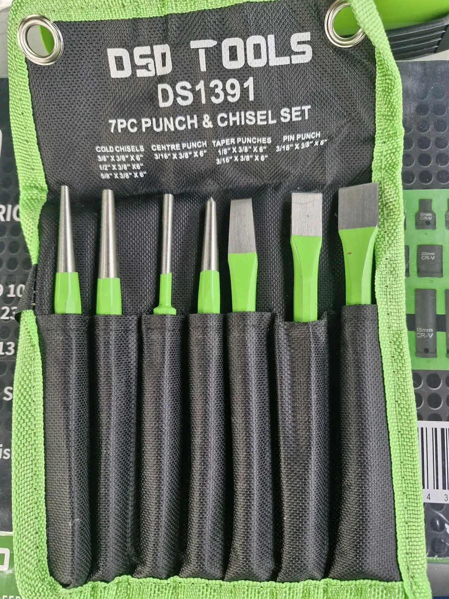 Punch and chisel sets
