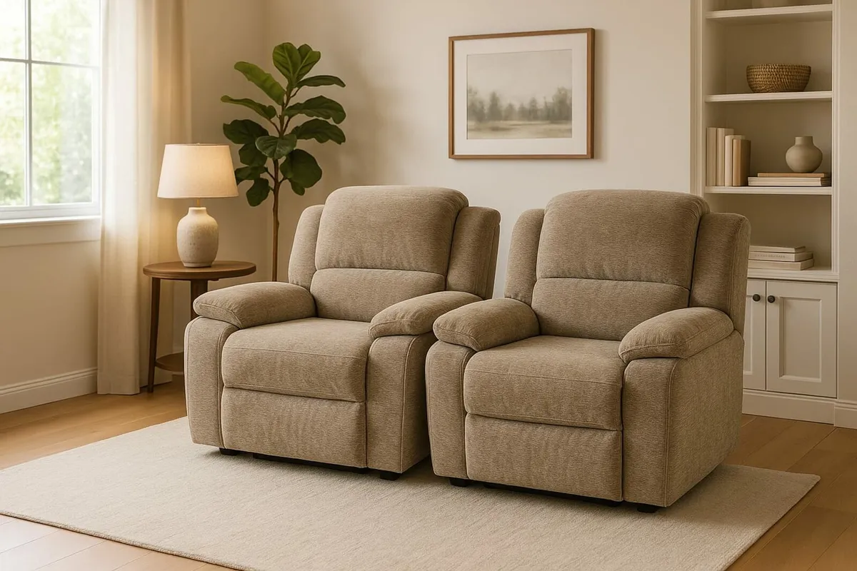Tara fabric recliners - Image 1