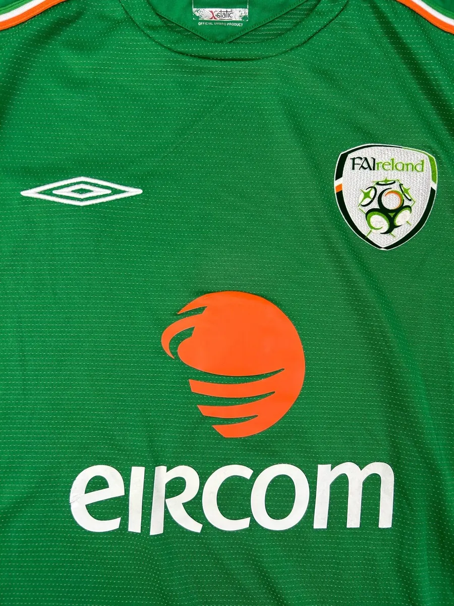 Vintage 2004 Umbro Ireland Home Jersey Shirt L - Image 4