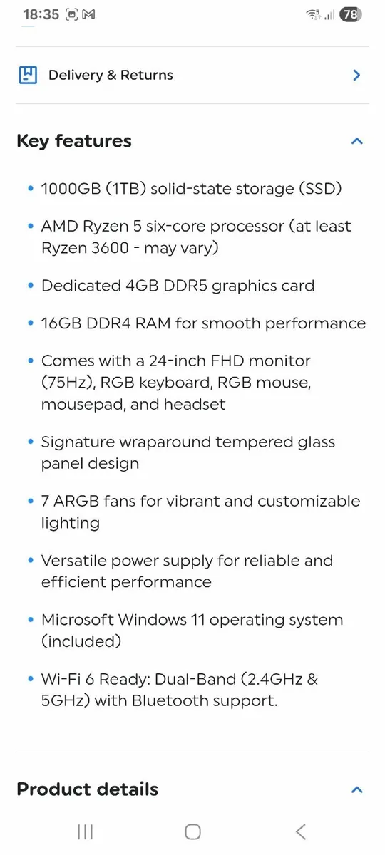 Gaming PC bundle - Image 1