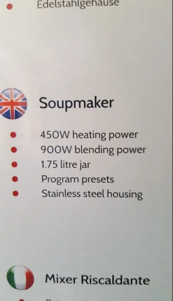 Ice cream smoothies soupmaker - Image 2