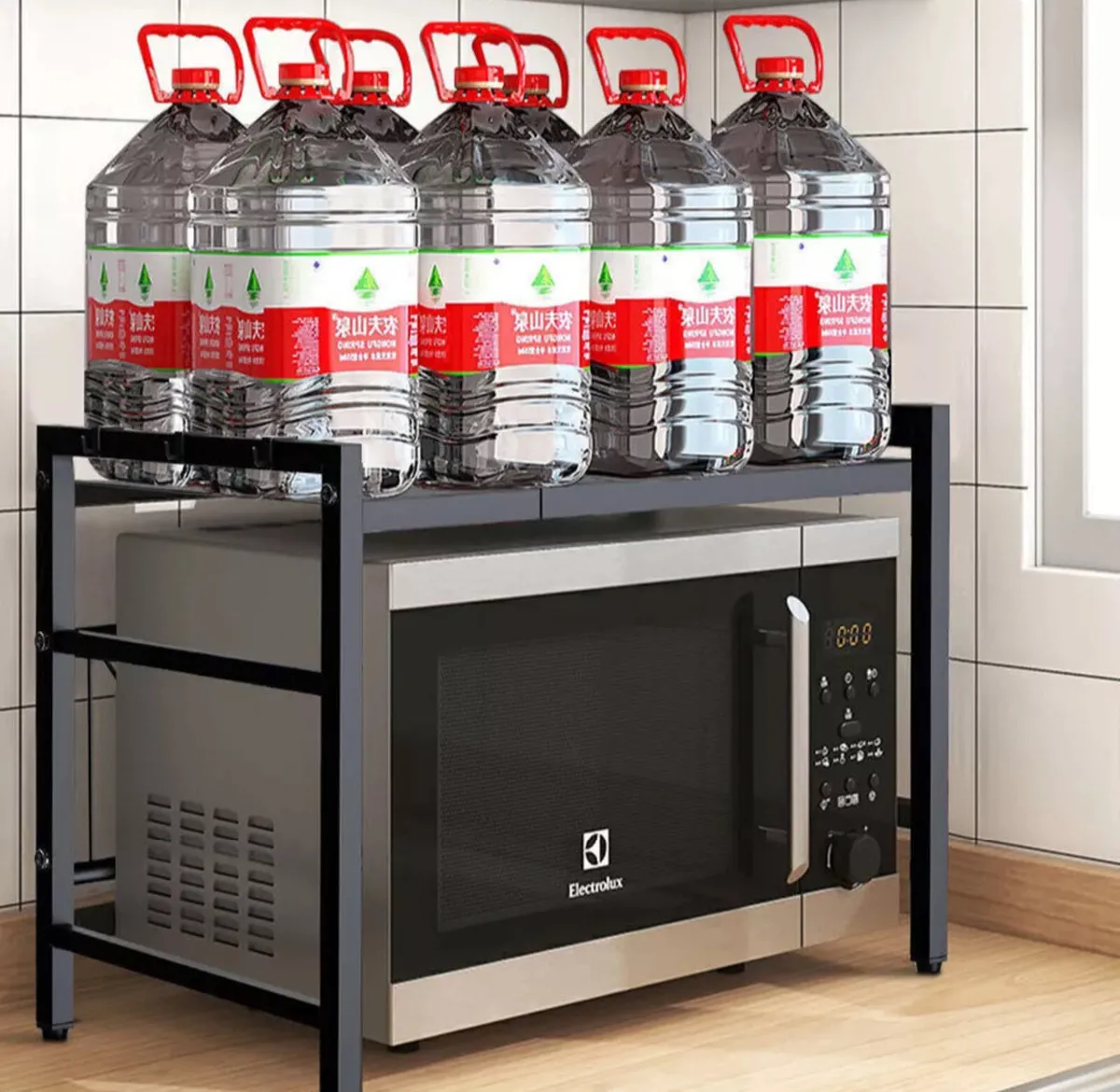 2 Tier Adjustable Rack for Microwave - Image 3