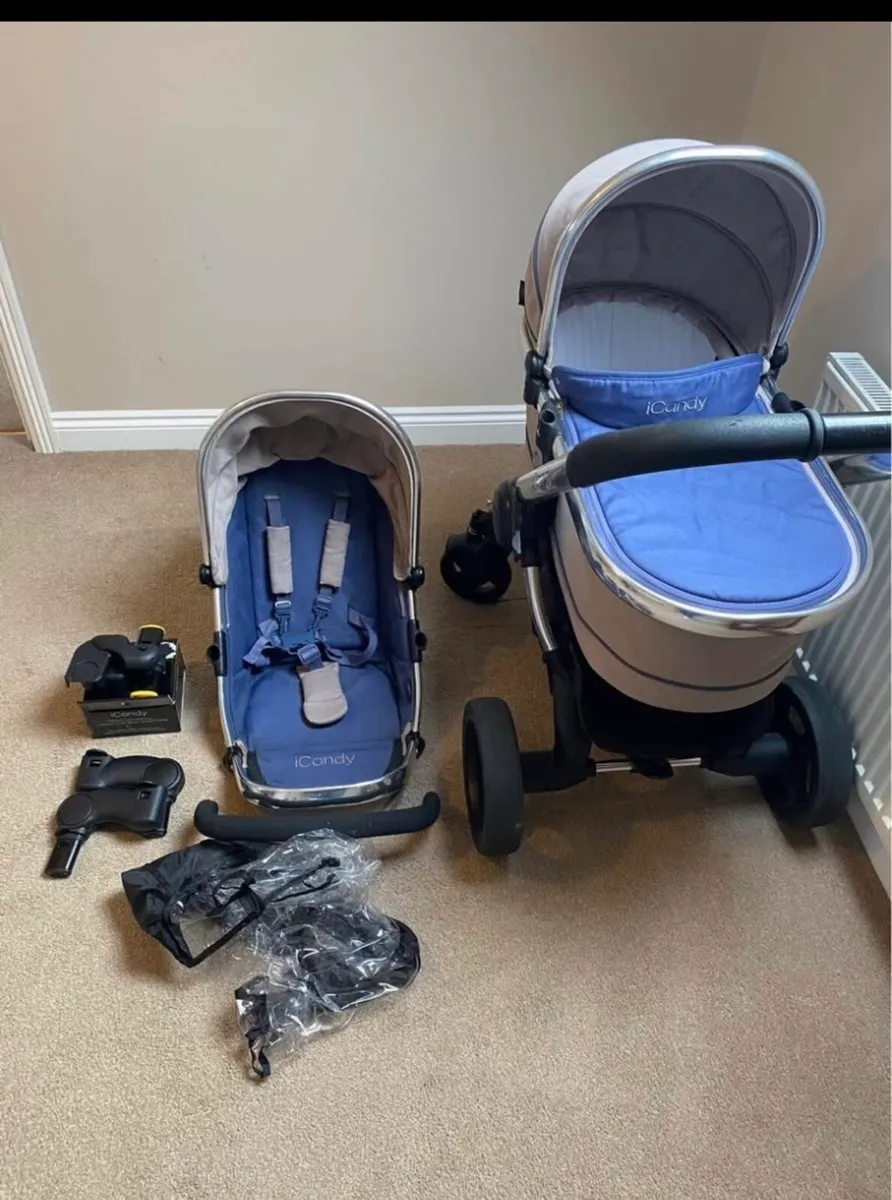 Icandy Peach 3 buggy & Pram - Image 2