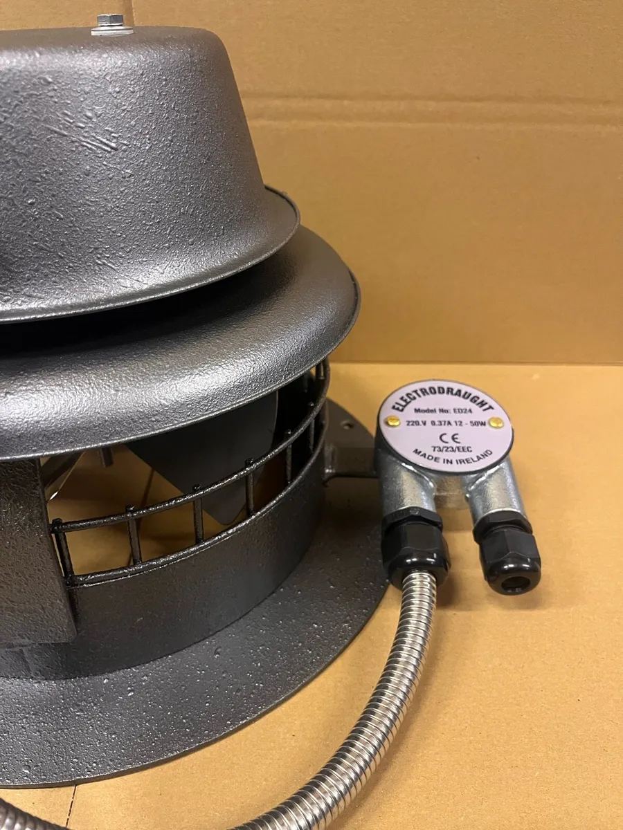 Anti Downdraught Cowl - Chimney Fan - Image 2