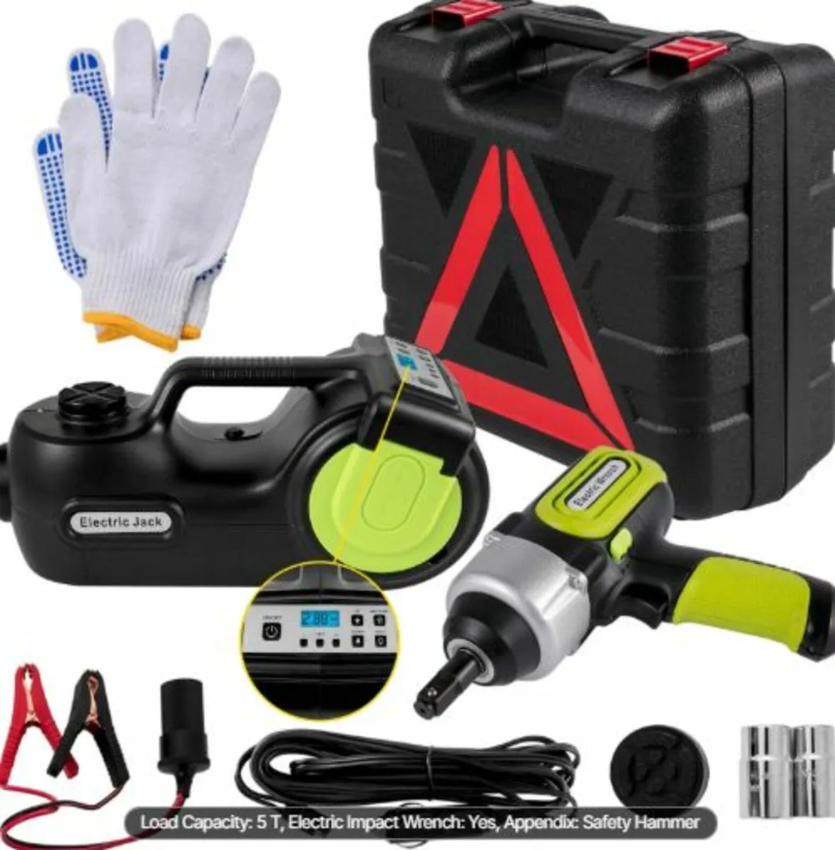 Electric Car Jack 5 Ton Car Jack Hydraulic, - Image 1