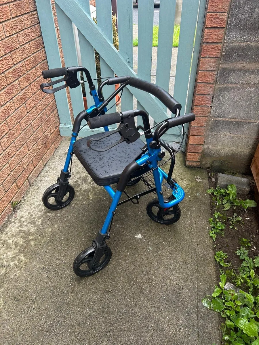 walker wheelchair rollator mobility aid - Image 1