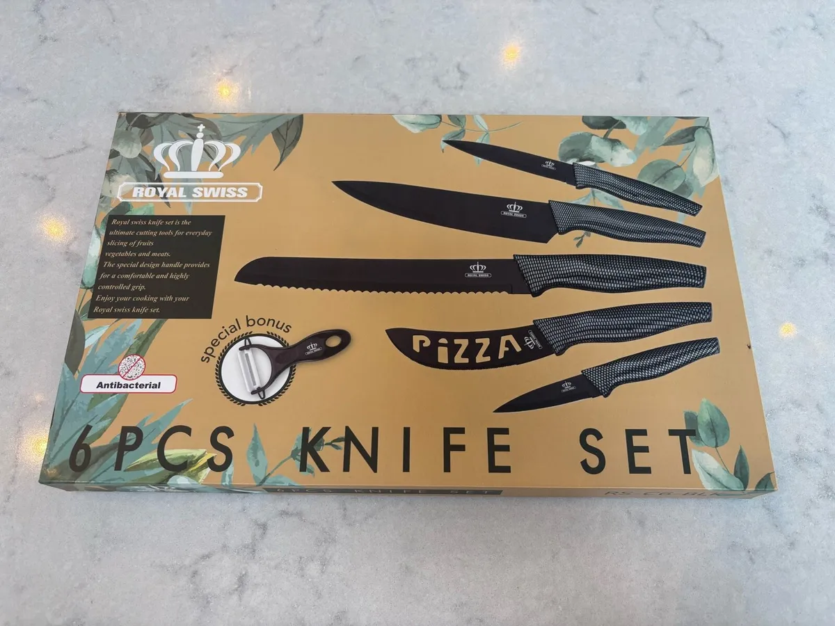 New in box Royal Swiss 6-piece knife set - Image 2