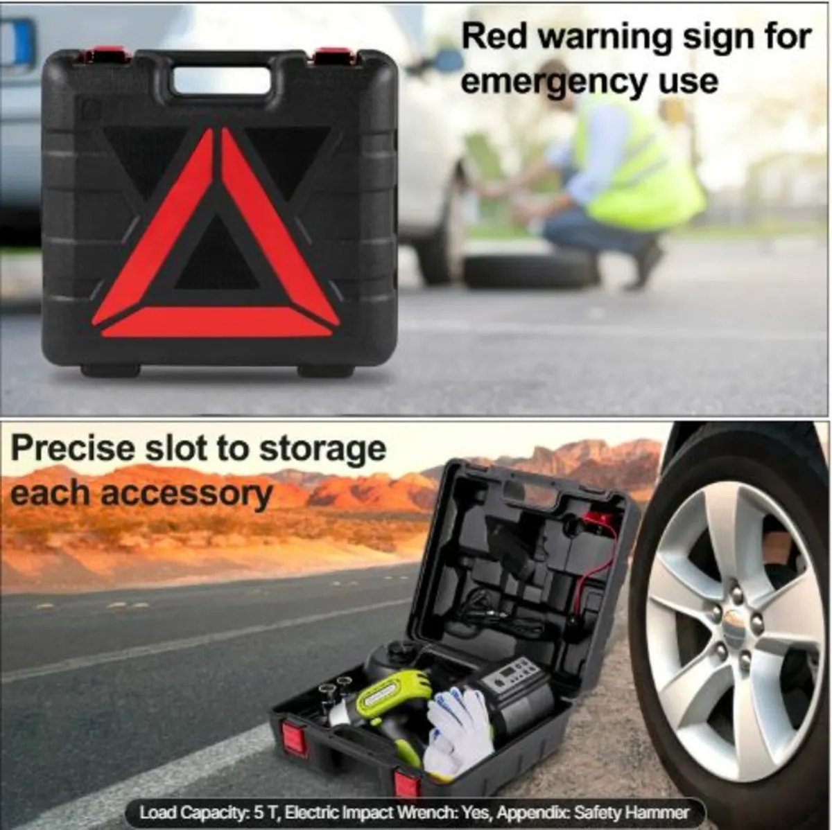 Electric Car Jack 5 Ton Car Jack Hydraulic, - Image 3