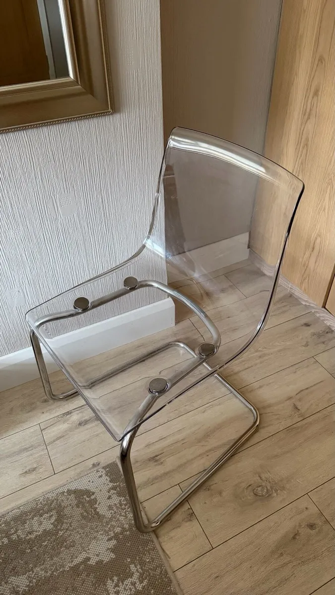 Clear Ikea chair - Image 2