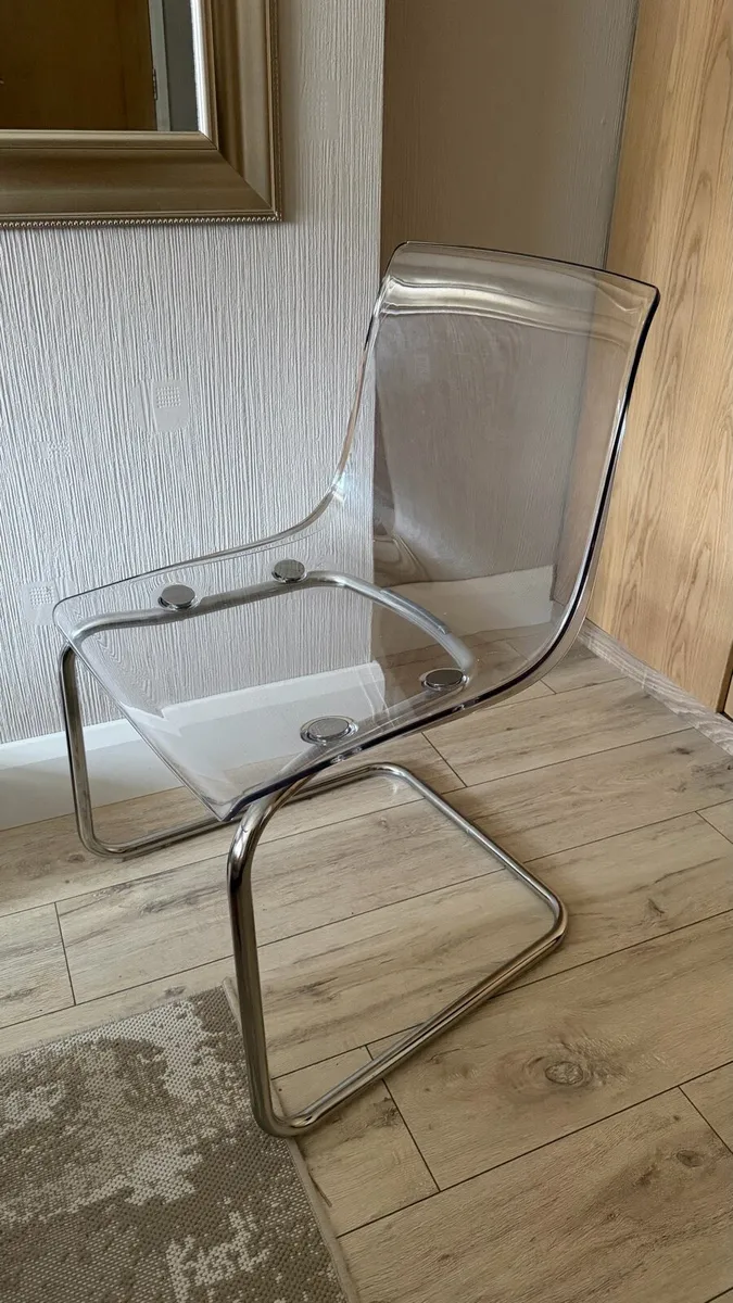 Clear Ikea chair - Image 3