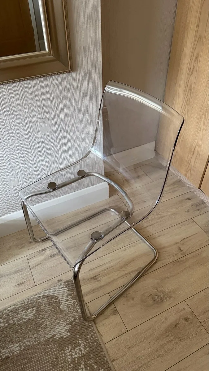 Clear Ikea chair - Image 4