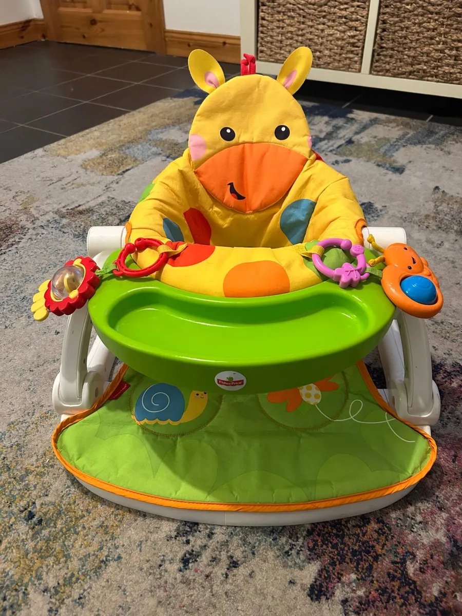 Fisher Price Sit Me Up Giraffe Chair - Image 3