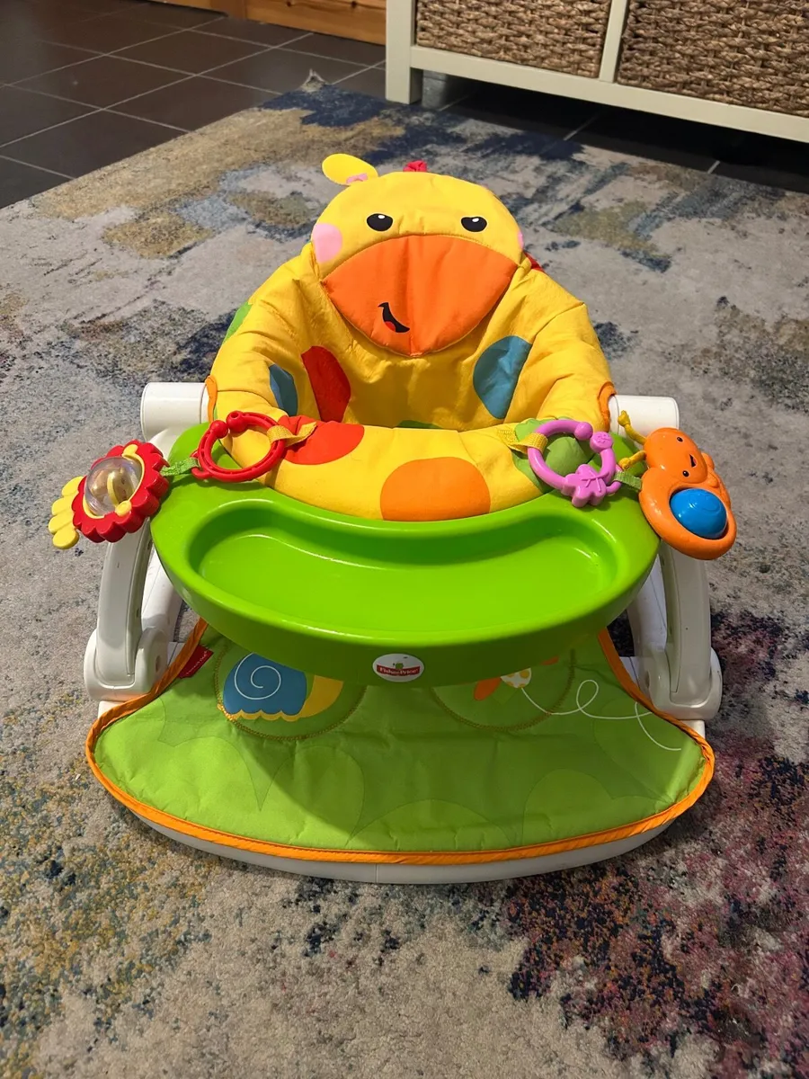 Fisher Price Sit Me Up Giraffe Chair - Image 4