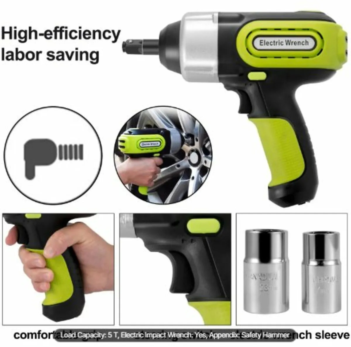 Electric Car Jack 5 Ton Car Jack Hydraulic, - Image 4