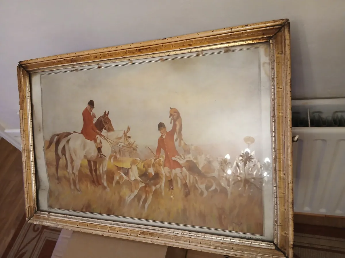 In at the death origional numbered print frim 1940 - Image 2