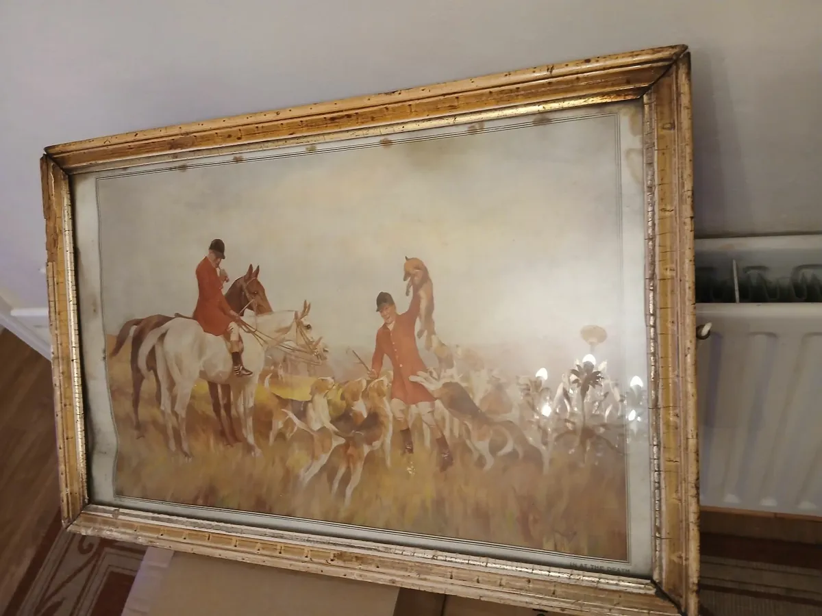 In at the death origional numbered print frim 1940 - Image 3