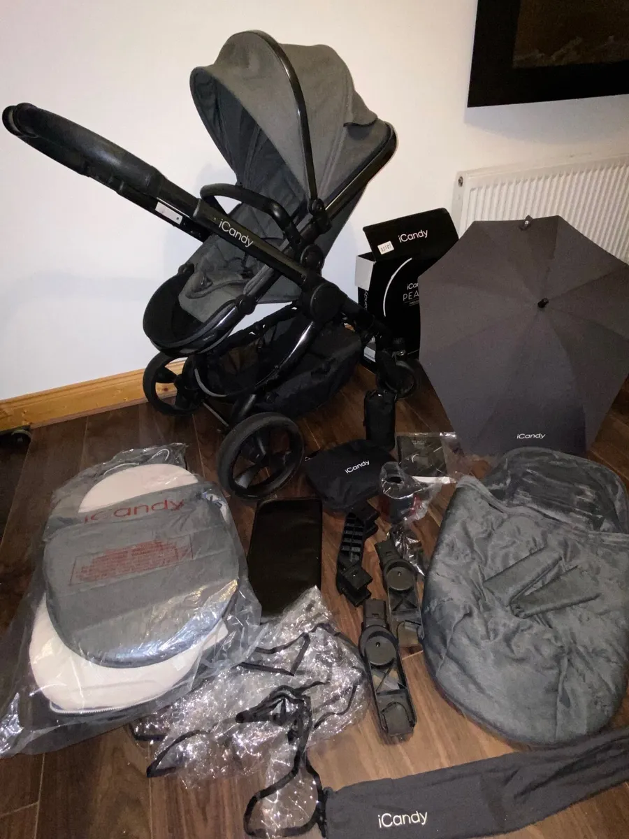 iCandy Peach Pram Bundle - Image 2