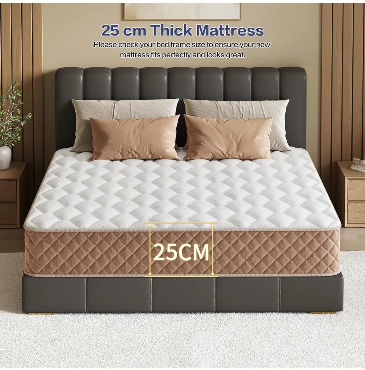 Single Mattress 3FT Memory Foam Mattress, 7 Zone P - Image 3