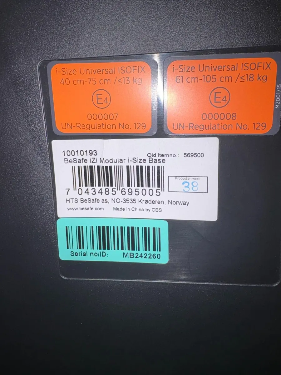 BeSafe ISOfix Base - iZi Modular i-Size - Image 3