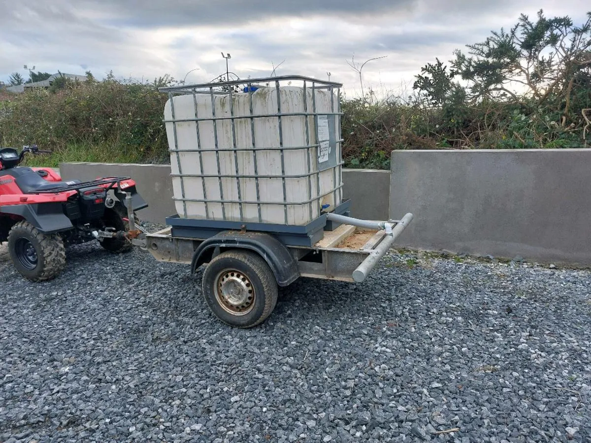 Water tank trailer - Image 1