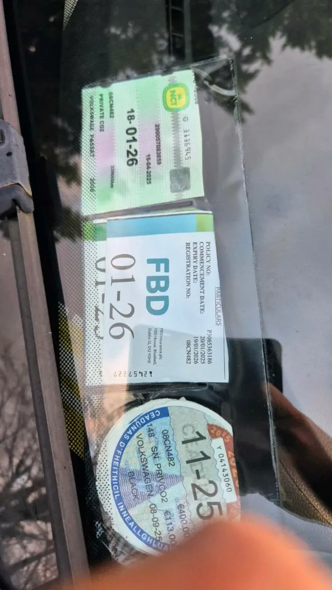 2008 VW PASSAT NCT AND TAX 2026 FULL SERVICE HIST - Image 2