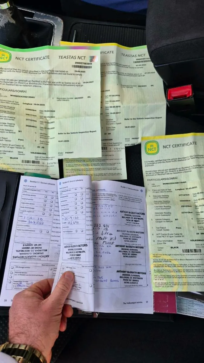 2008 VW PASSAT NCT AND TAX 2026 FULL SERVICE HIST - Image 3