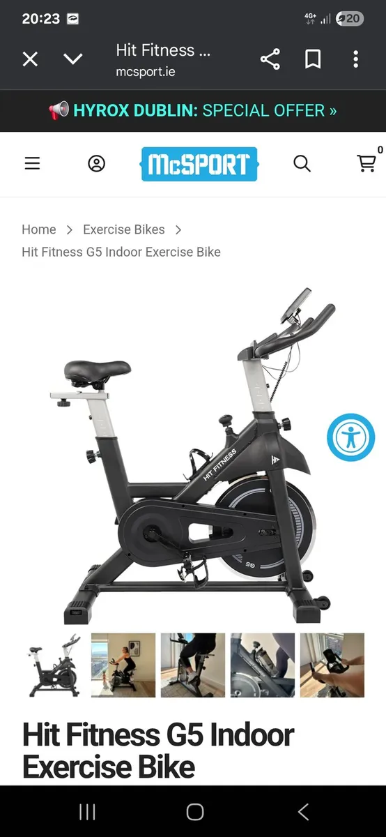 Spin bike