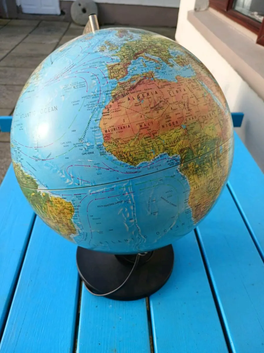 Globe of the  world