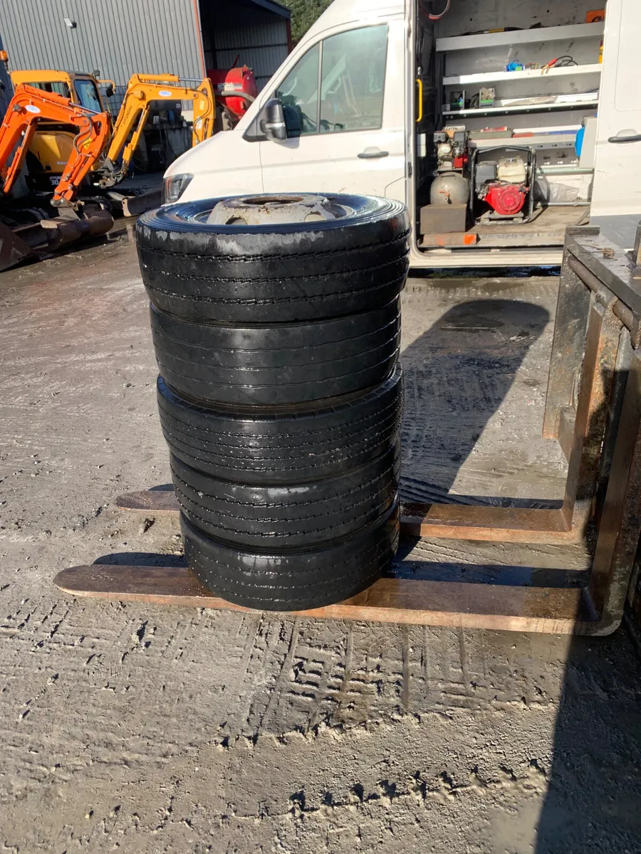 245/70/17.5.  Low loader tyres j rate - Image 4