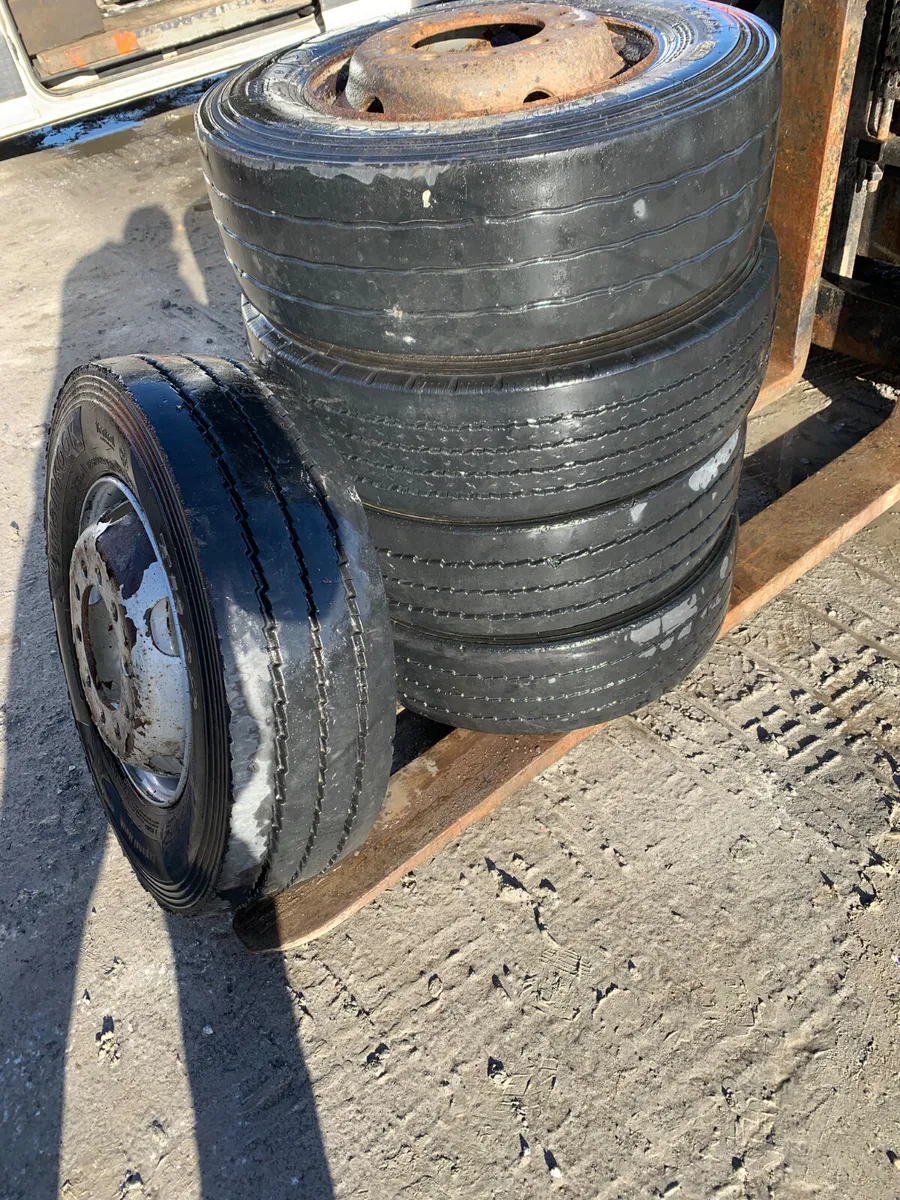 245/70/17.5.  Low loader tyres j rate - Image 2