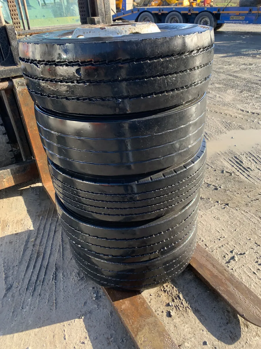 245/70/17.5.  Low loader tyres j rate - Image 3