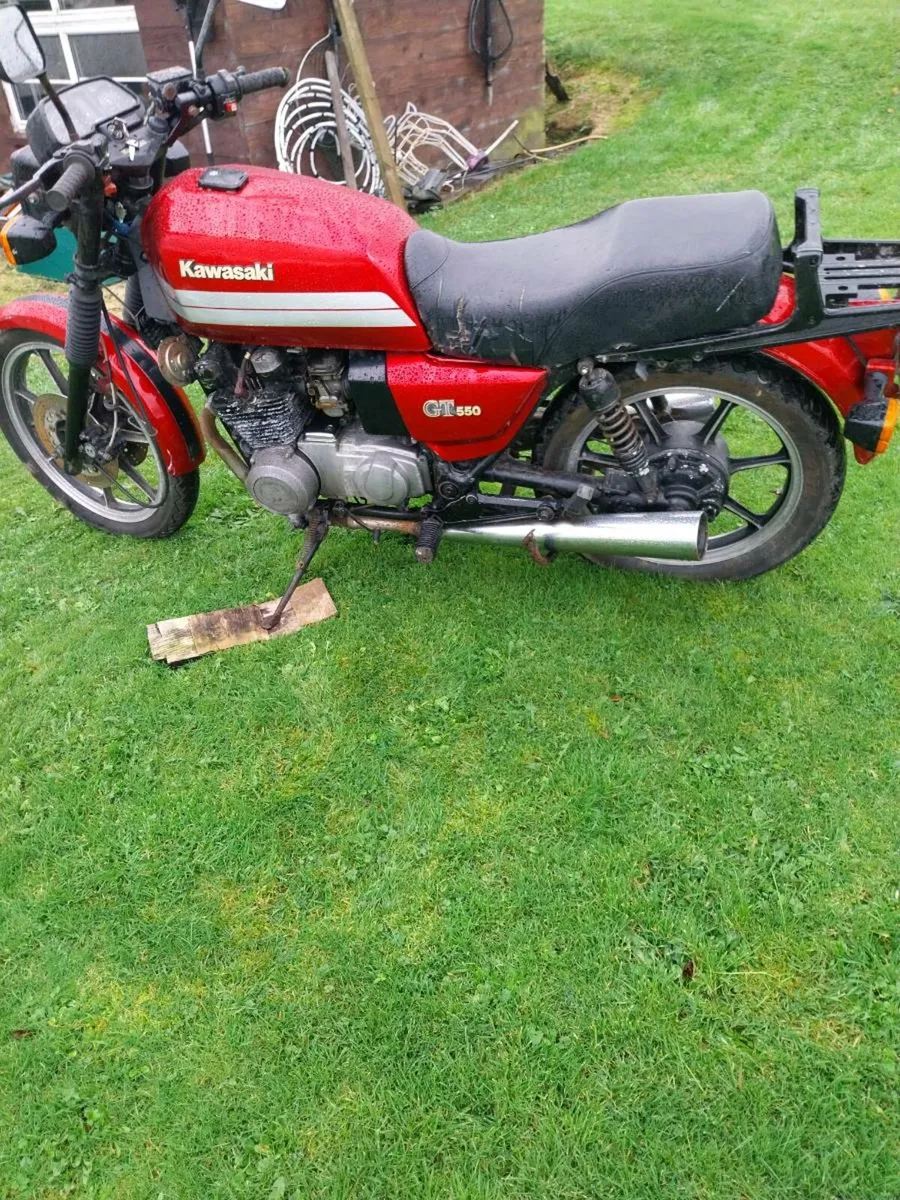 2x kawasaki gt 550 - Image 1