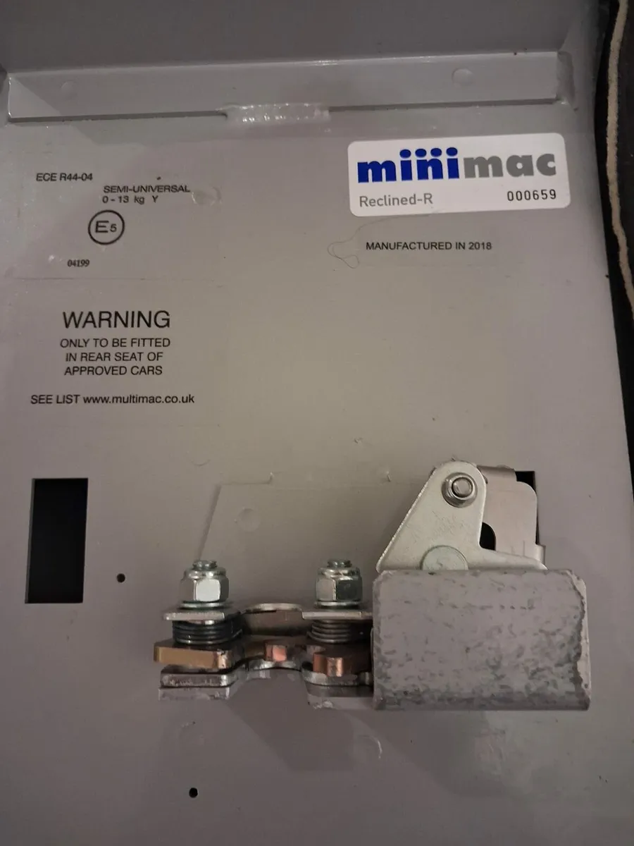 Multimac baby seat - Image 2